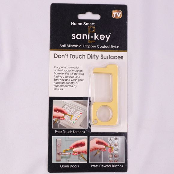 Home Smart Sani-key Anti-Microbial Copper Coated Stylus - Picture 1 of 4